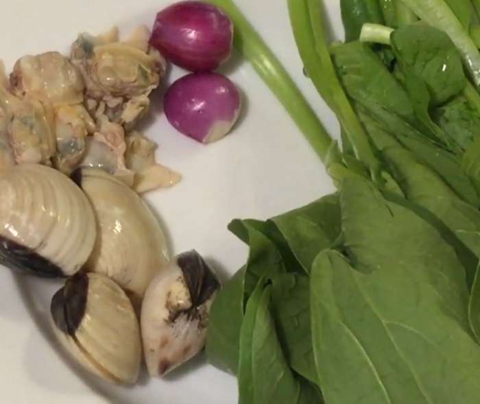 Nguyên liệu nấu cháo ngao cho bé