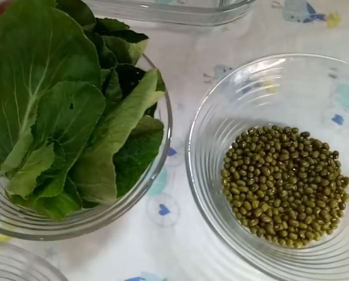 Nguyên liệu nấu kèm cháo dinh dưỡng