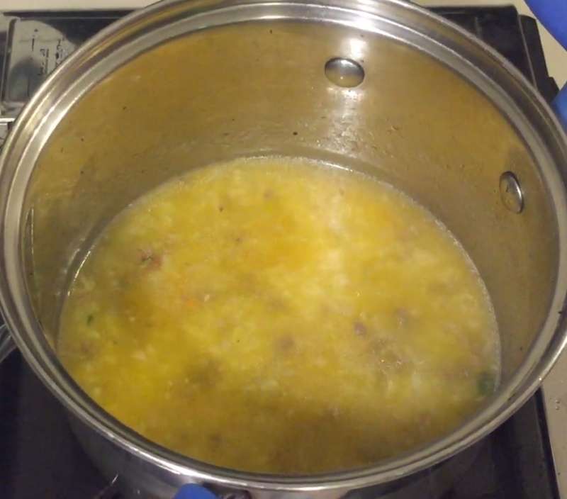 Nấu cháo tim heo bí đỏ