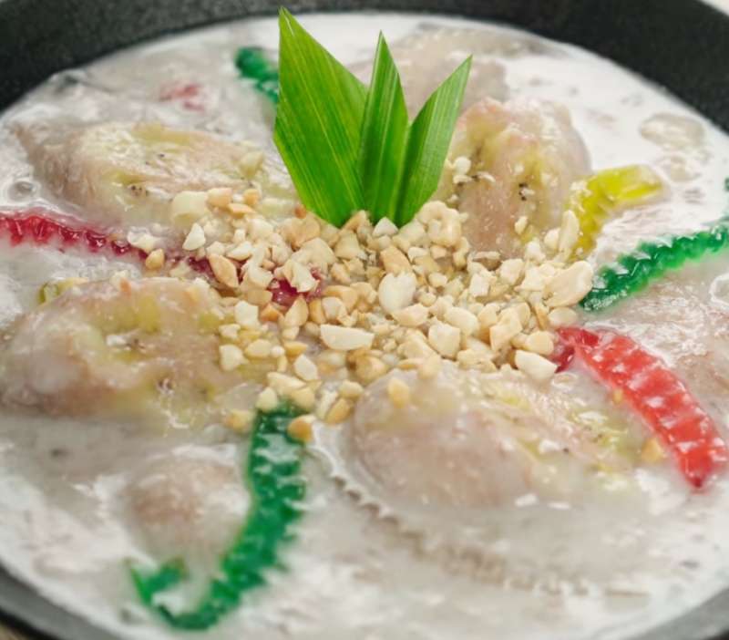 Chè chuối nước cốt dừa thơm ngon béo ngậy