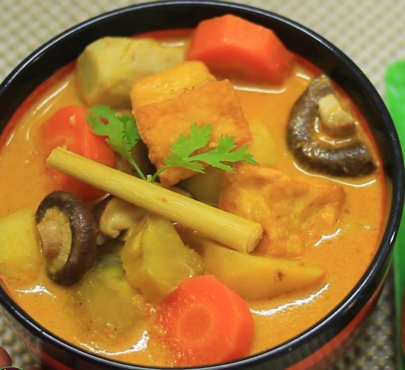 C&agrave; ri chay thơm ngon bổ dưỡng