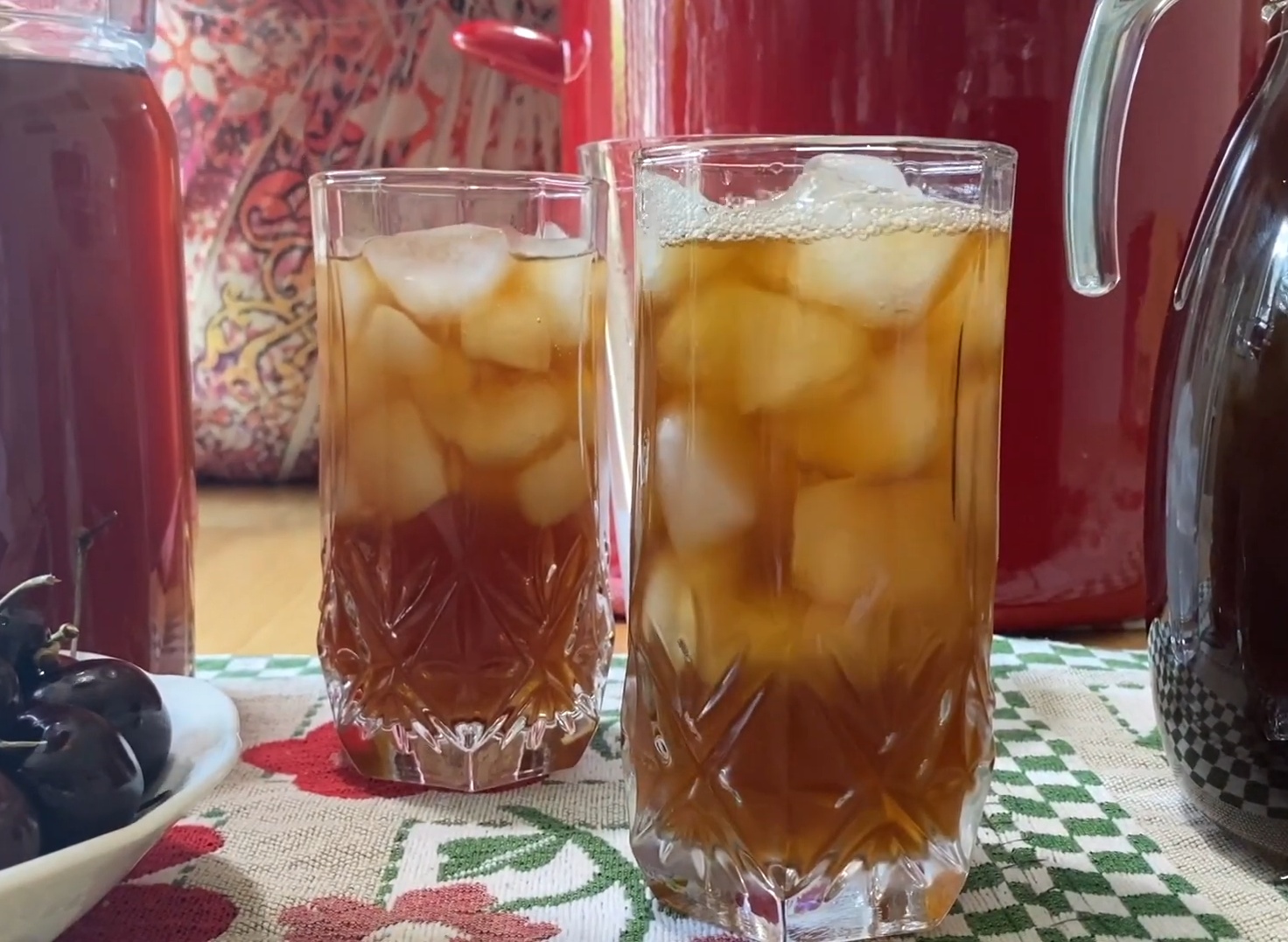 Nước mát từ bông Atiso tươi