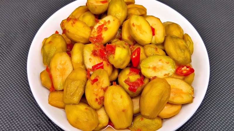 Cách làm cóc non ngâm chua ngọt