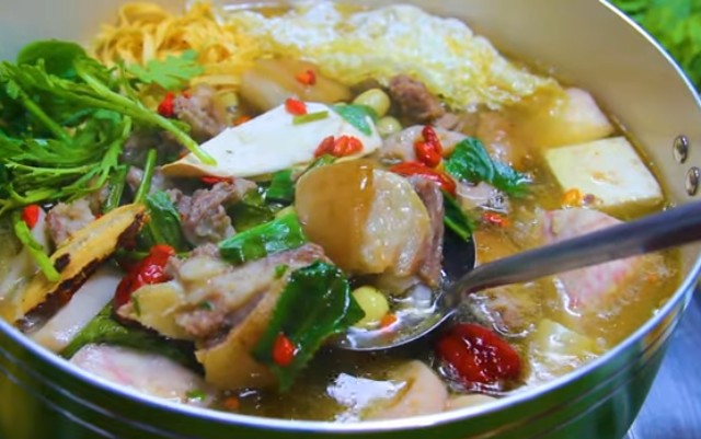 Thưởng thức lẩu dê thơm ngon, bổ dưỡng