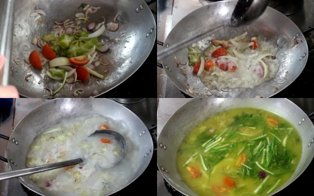 Nấu canh riêu cá chép