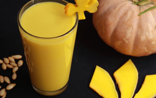 Sữa bí đỏ thơm ngon, bổ dưỡng