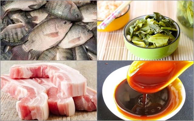 Chuẩn bị nguyên liệu kho cá rô phi