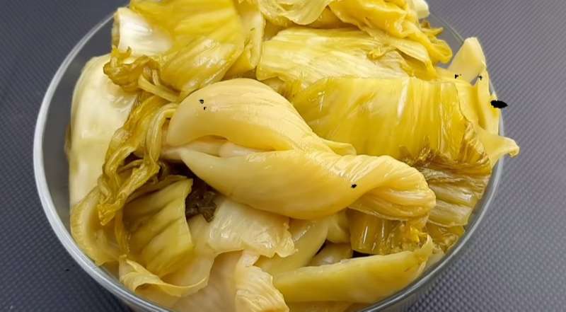 Dưa cải muối giòn