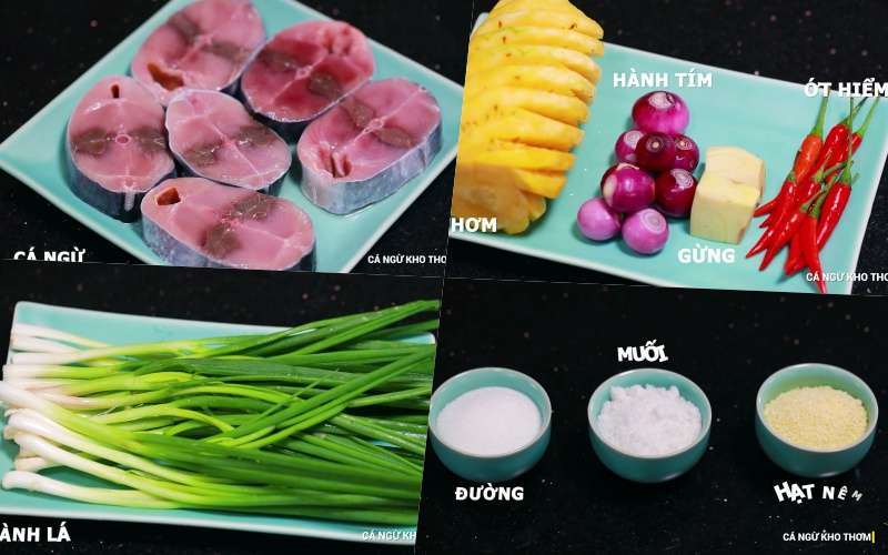 Gia vị cá ngừ kho thơm