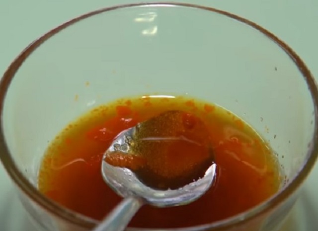 Hỗn hợp nước mắm chiên mực