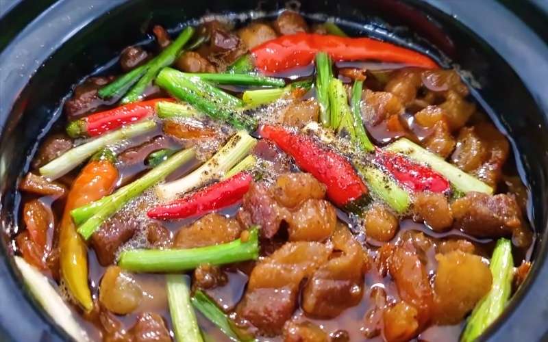 Thành quả món kho quẹt