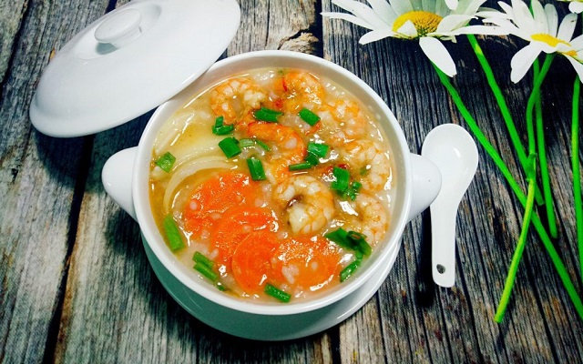 Tham khảo các cách nấu cháo tôm ngon và bổ dưỡng