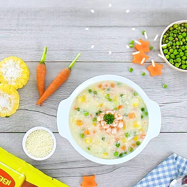 Tô súp tôm rau củ hấp dẫn, thanh đạm và ngon miệng