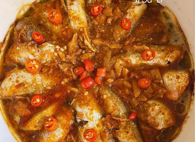 Ướp cá mương và thịt